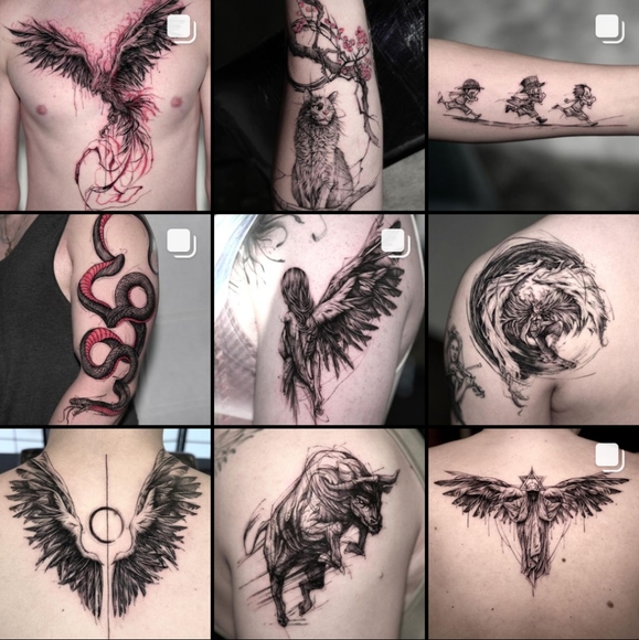 Custom Tattoo Flash NWOT - Picture 5 of 6